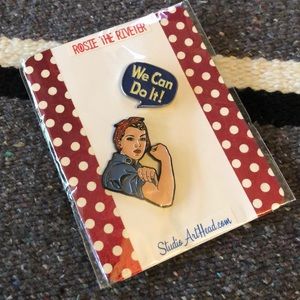 Rosie The Riveter Enamel Pin(s)